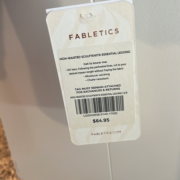 Fabletics Sculpt Knit Leggings - Picture 2 of 3